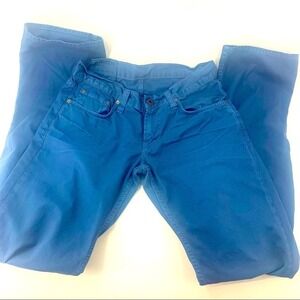 J Brand Darren Mens Blue Straight Fit Twill Pants Made in USA‎ Chinos